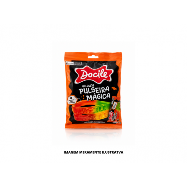 BALA - DOCILE - 60g GELATINA PULSEIRAS MAGICAS